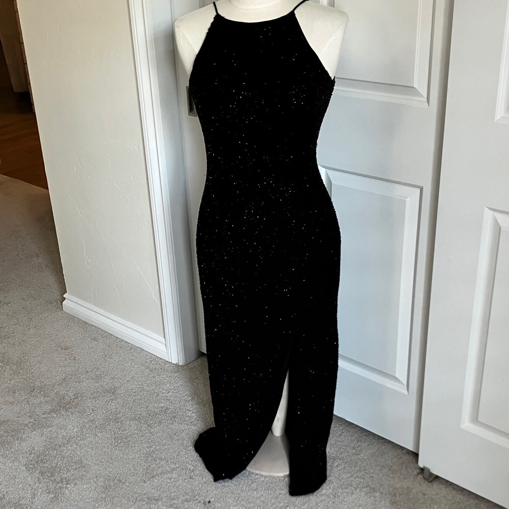 Marina by Marina Bresler sequined evening gown